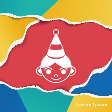 Doğum günü karakter simgesi