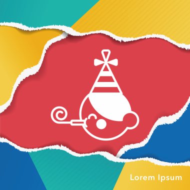 Doğum günü karakter simgesi