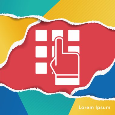 Finans banka Atm simgesi
