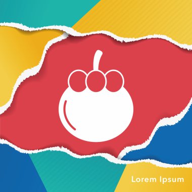 meyve mangosteen simgesi