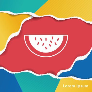 meyve karpuz simgesi