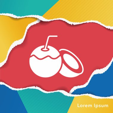 meyve Hindistan cevizi simgesi