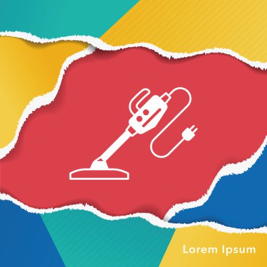 elektrik süpürgesi simgesi