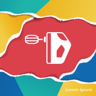 mutfak eşyaları çırpıcı simgesi