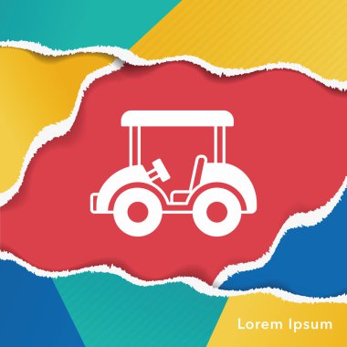 Golf cart simgesi