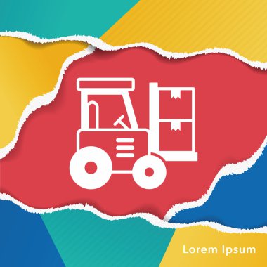 Lojistik kamyonu simgesi