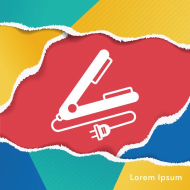 Saç curlers simgesi