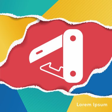 Yardımcı programı'nı bıçak simgesi