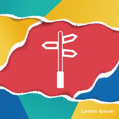 yön tabelası simgesi