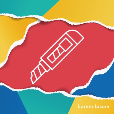 Yardımcı programı'nı bıçak satırı simgesi