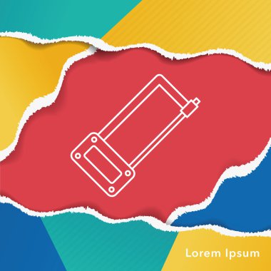 Testere satırı simgesi