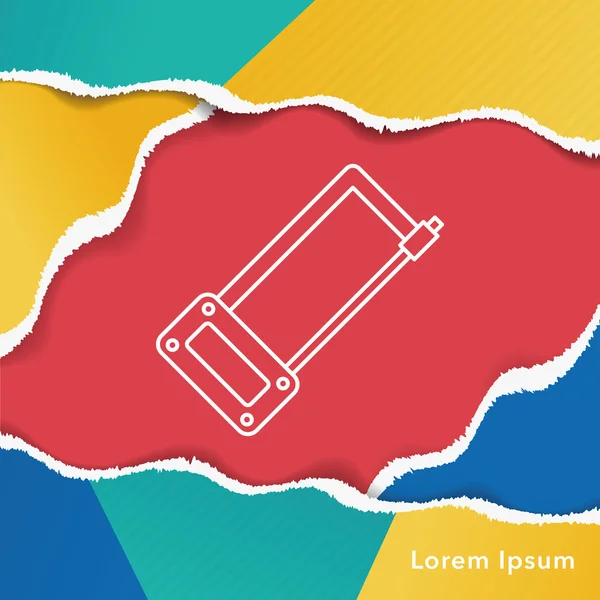 Testere satırı simgesi