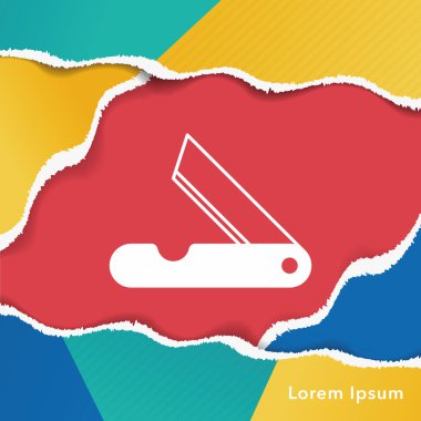 Yardımcı programı'nı bıçak simgesi