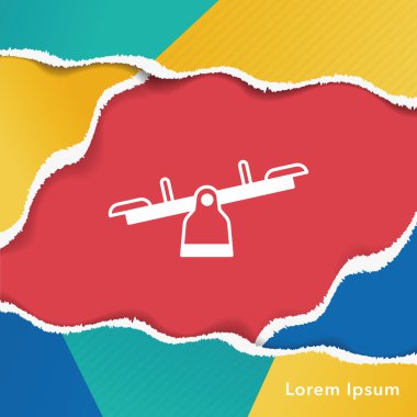 Bahçesi tahterevalli simgesi