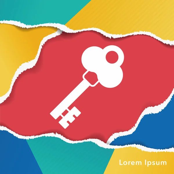 Key icon — Stock Vector