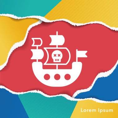 korsan gemisi simgesi