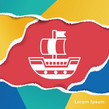 korsan gemisi simgesi