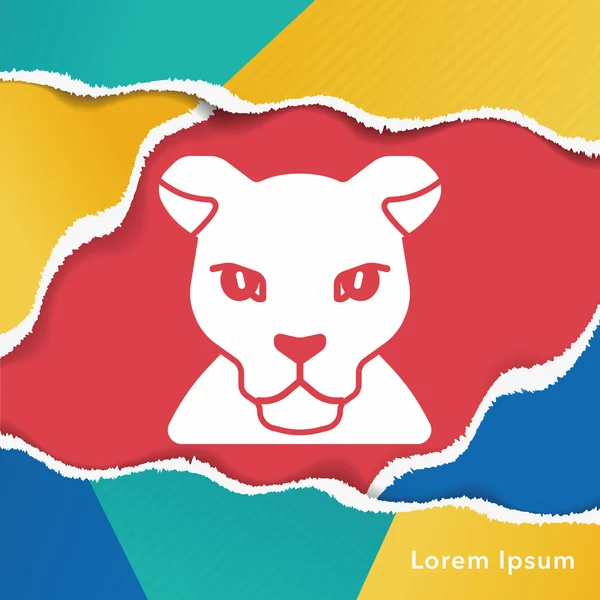 hayvan leopar simgesi