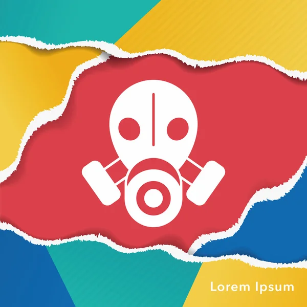 Gas masks icon Vector Graphics