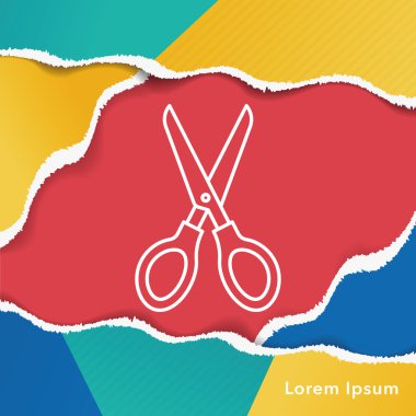 makas satırı simgesi