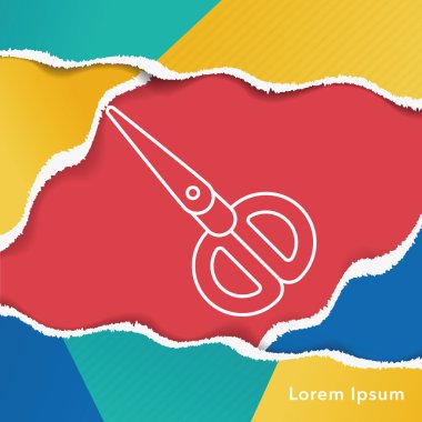 makas satırı simgesi