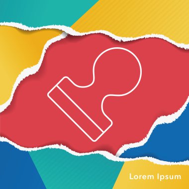 Klip satırı simgesi