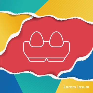 yumurta satırı simgesi