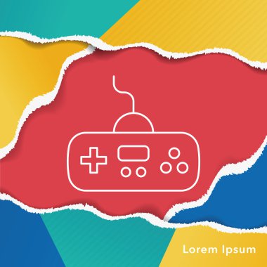 Oyun denetleyici satır simgesi