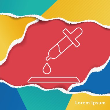 Damlalık araştırma satırı simgesi