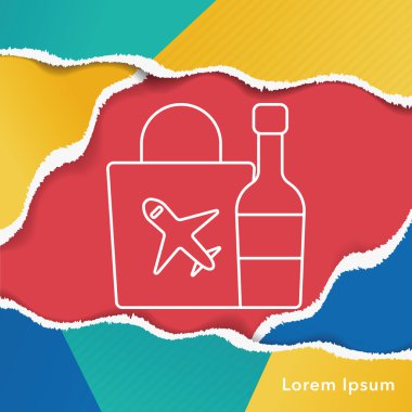 Duty free satırı simgesi