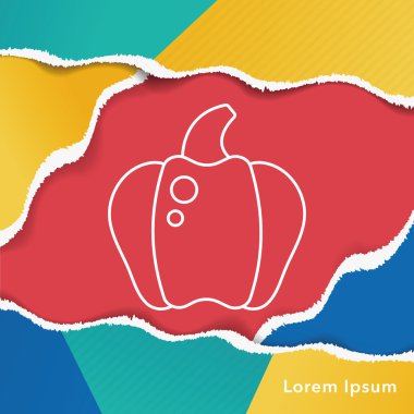 sebze satırı simgesi