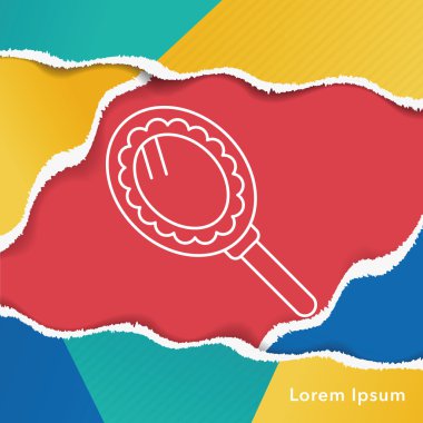 ayna satırı simgesi