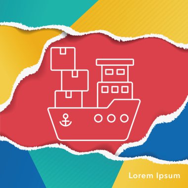 Lojistik Gemi satırı simgesi