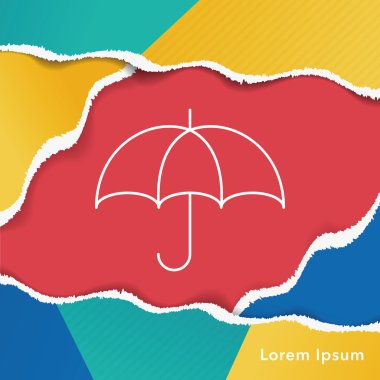 Kuru satırı simgesi tutmak