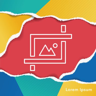 kamera derinliği alan satırı simgesi