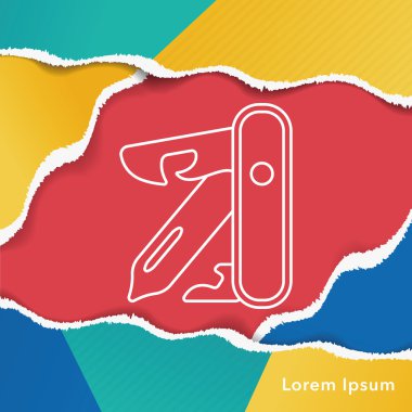 Yardımcı programı'nı bıçak satırı simgesi