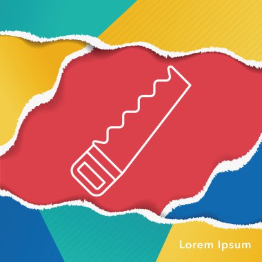 Testere satırı simgesi