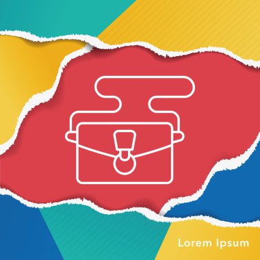 Çanta satırı simgesi