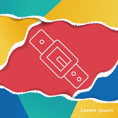 Kayış satırı simgesi