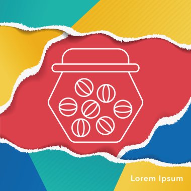 şeker satırı simgesi