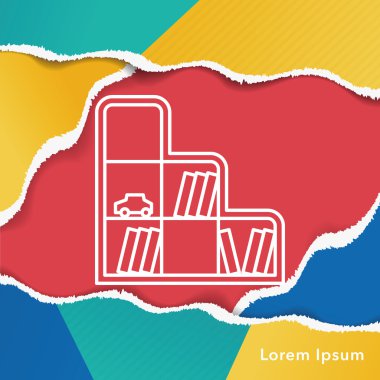 dolap satırı simgesi