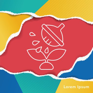 bitki satırı simgesi