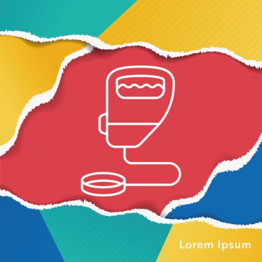 köpek kurşun satırı simgesi