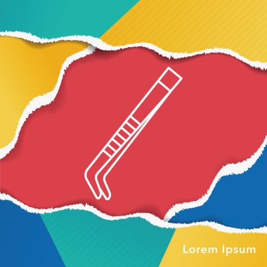 Cımbız satırı simgesi