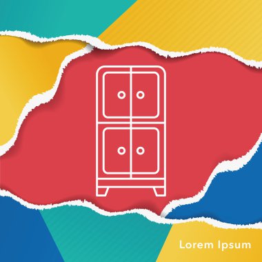dolap satırı simgesi