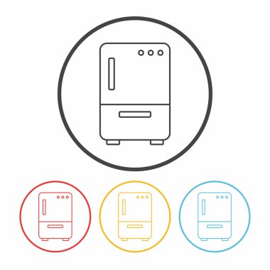 Buzdolabı çizgisi simgesi