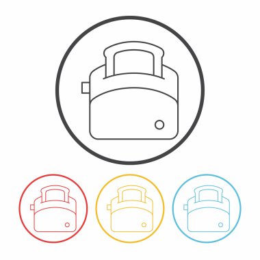 ekmek kızartma makinesi satırı simgesi