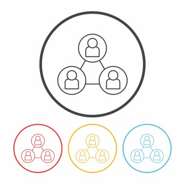 Sosyal bağlantı satırı simgesi