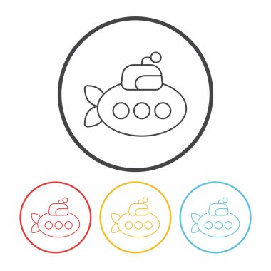 Denizaltı satırı simgesi