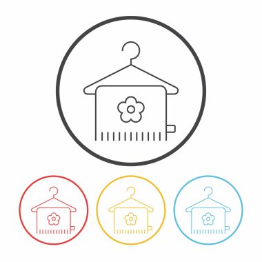 havlu satırı simgesi